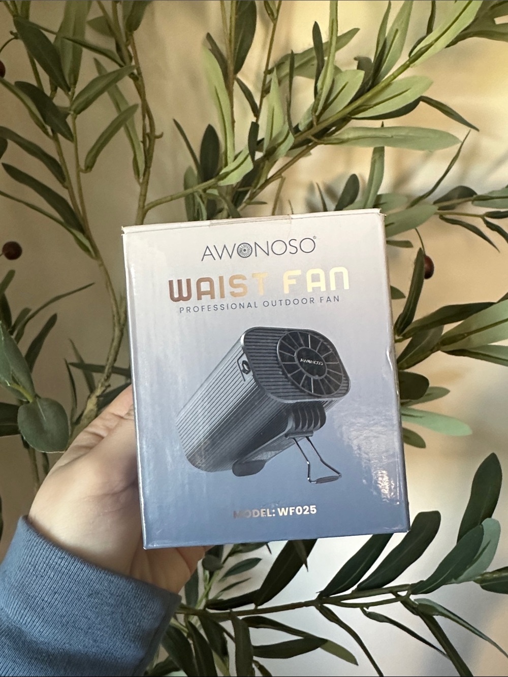 Portable Waist Fan Clipped in Wearable Belt Personal Fan Up to 20 hours - Picture 4 of 4